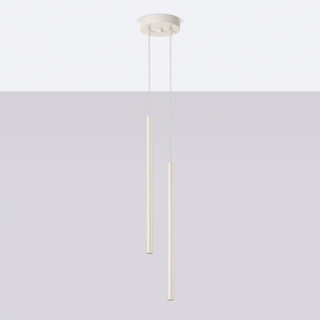 Lampa suspendata PASTELO 2 bej