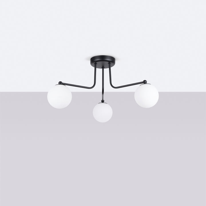 Candelabru ASTRAL 3 negru