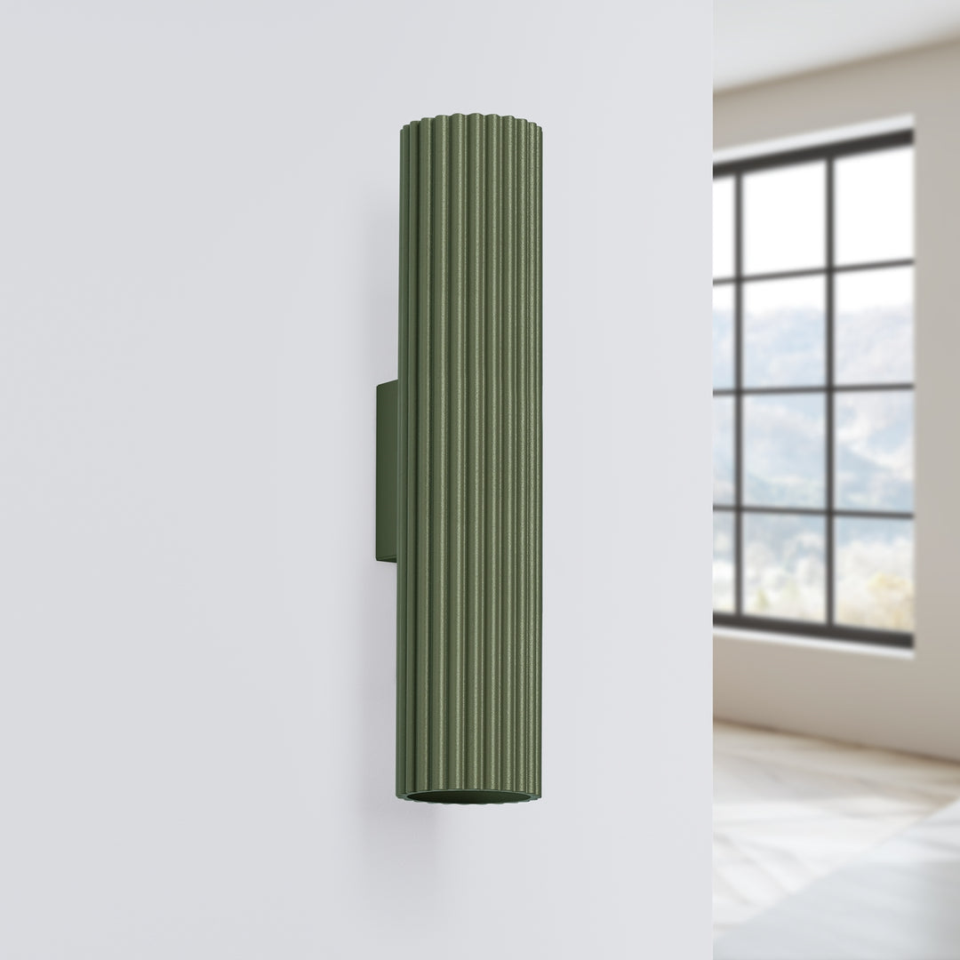 Lampa de perete KARBON 30 verde masliniu