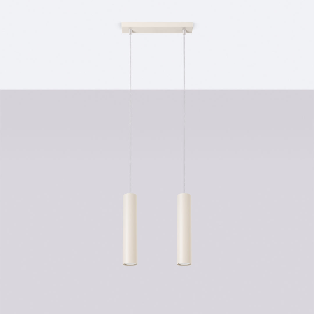 Lampa suspendata LAGOS 2 bej