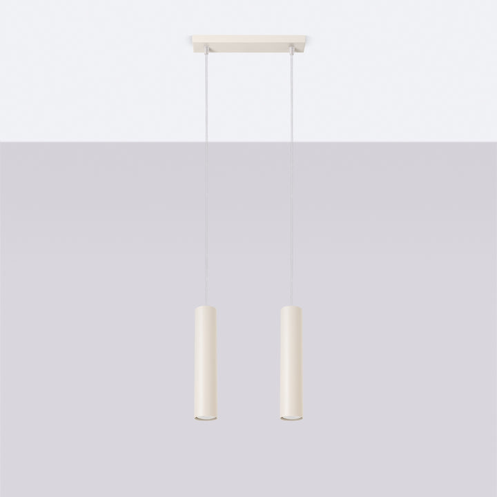 Lampa suspendata LAGOS 2 bej