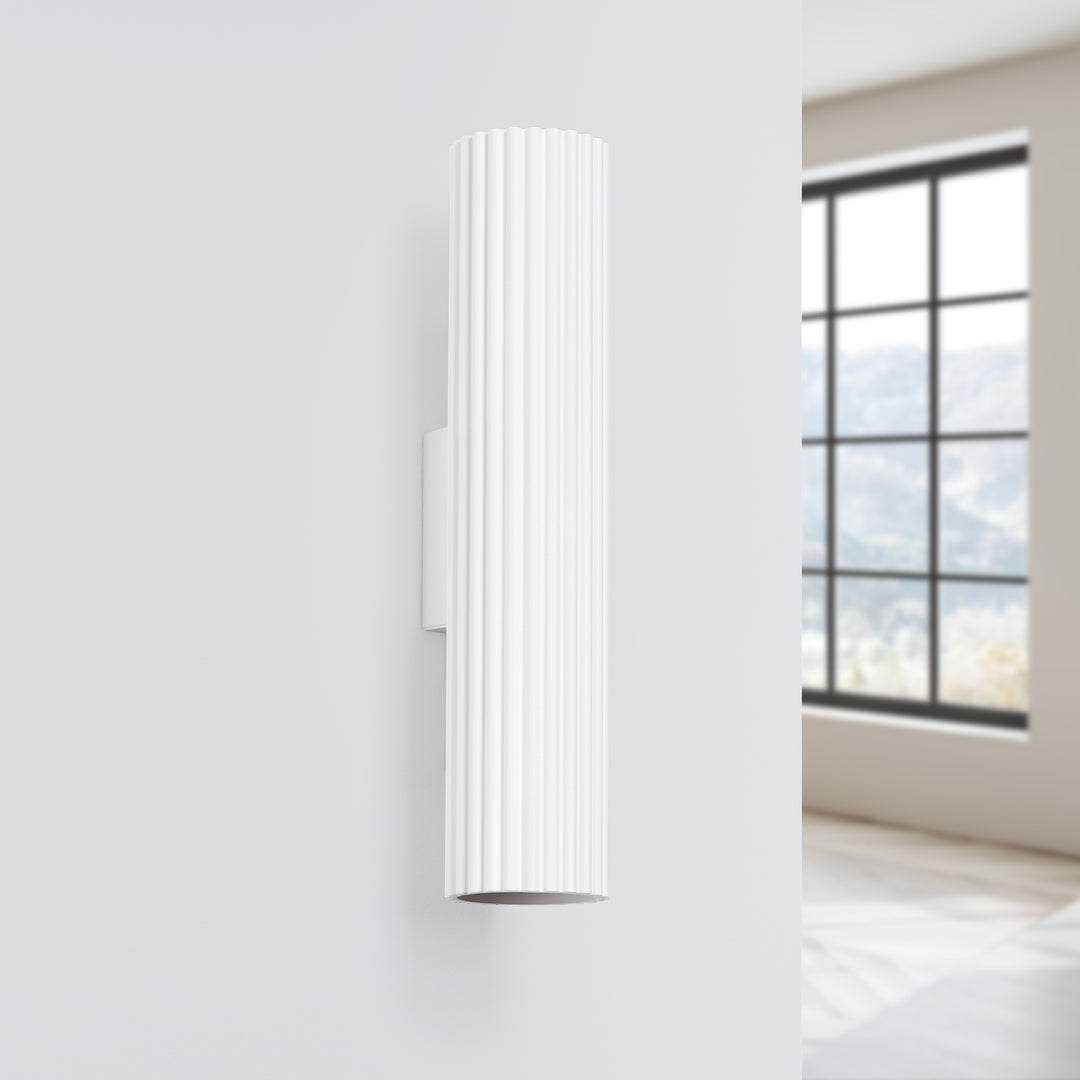 Lampa de perete KARBON 30 alb