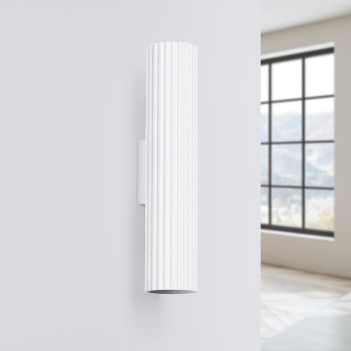 Lampa de perete KARBON 30 alb