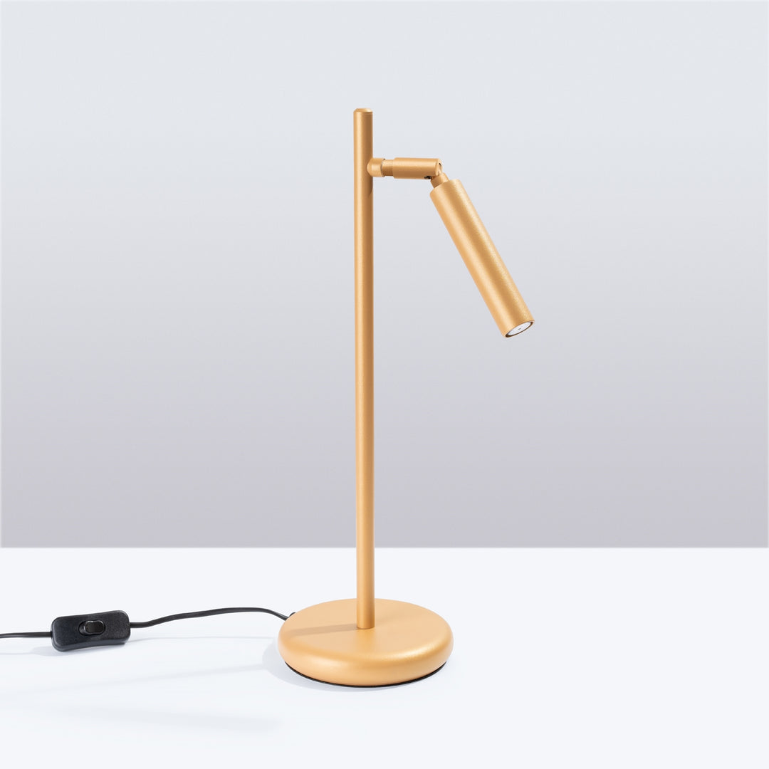 Lampa de birou PASTELO auriu