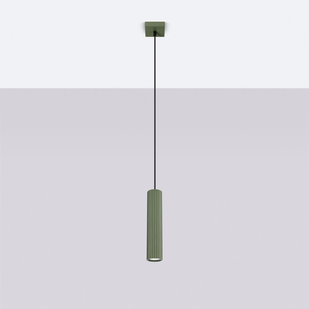 Pendul KARBON 1 verde masliniu