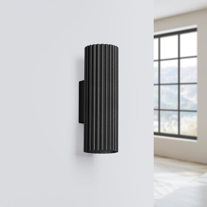 Lampa de perete KARBON 20 negru