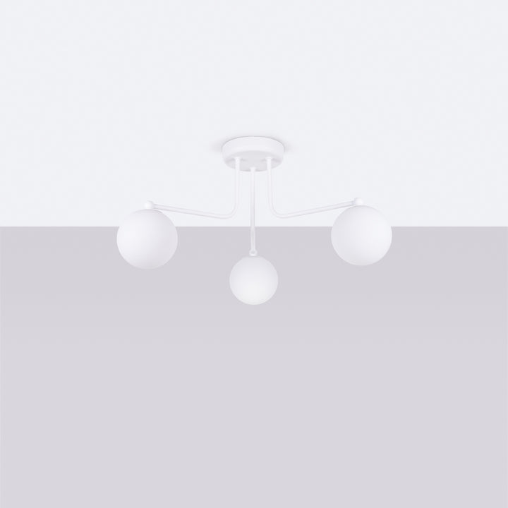 Candelabru ASTRAL 3 alb