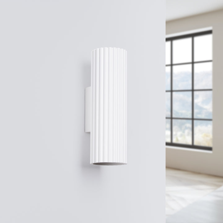 Lampa de perete KARBON 20 alb