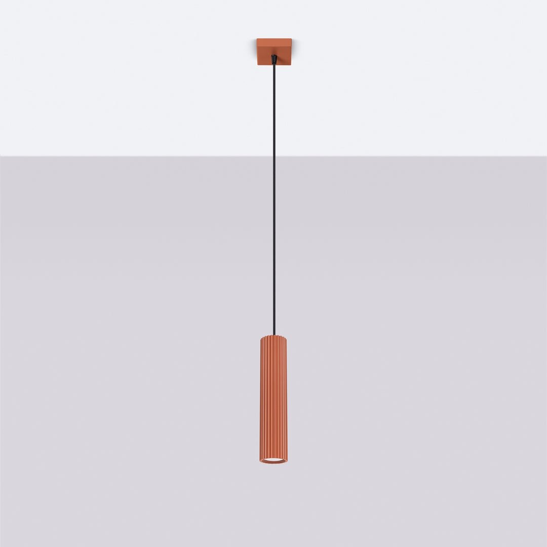 Pendul KARBON 1 rosu ocru