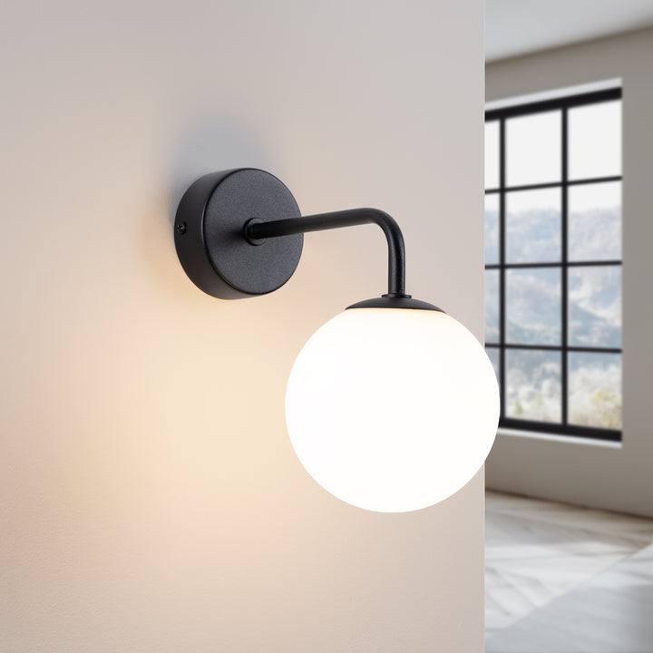 Lampa de perete ASTRAL 1 negru