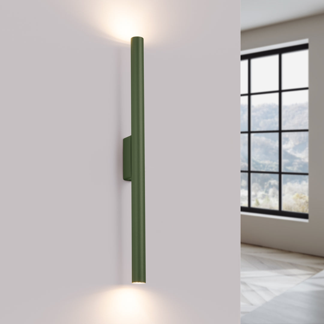 Lampa de perete PASTELO 2 verde masliniu
