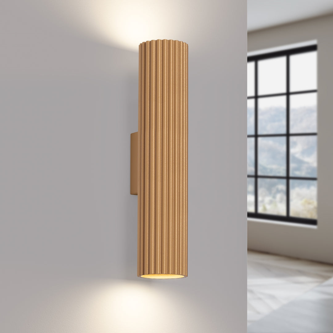 Lampa de perete KARBON 30 auriu