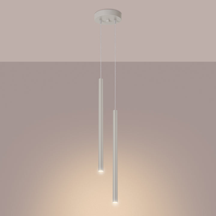 Lampa suspendata PASTELO 2 bej