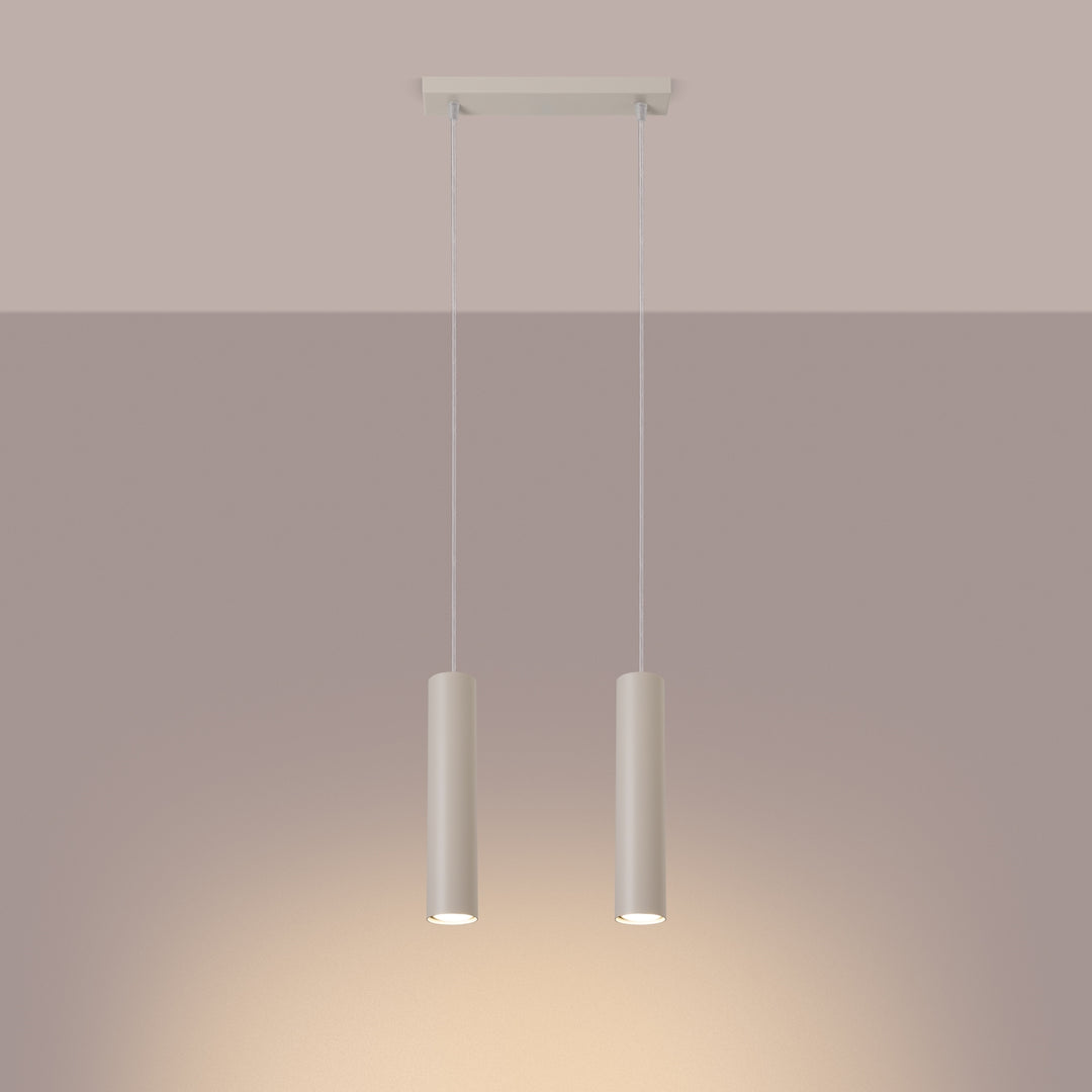 Lampa suspendata LAGOS 2 bej