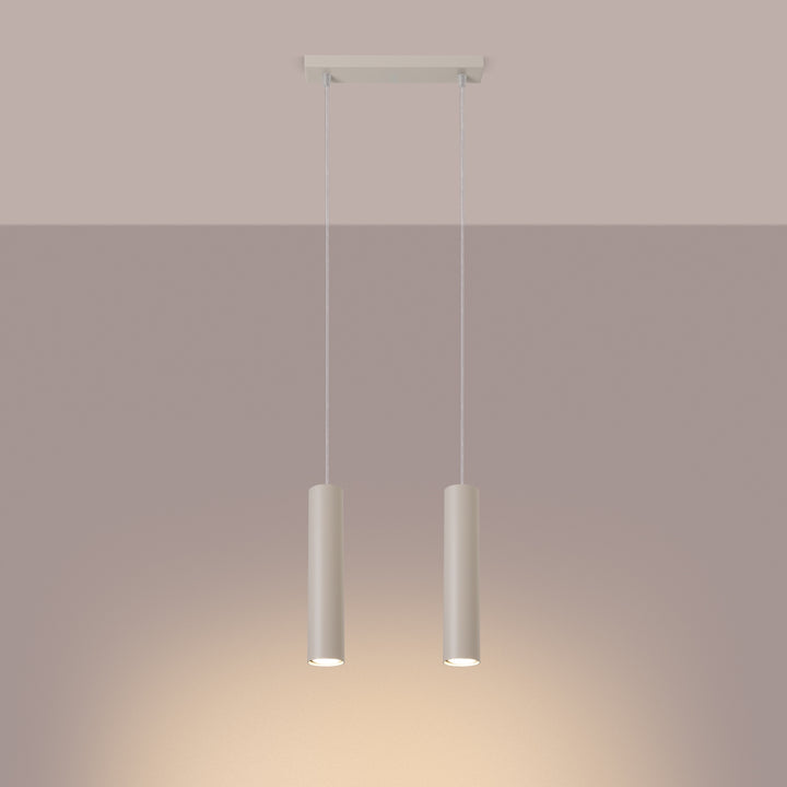 Lampa suspendata LAGOS 2 bej