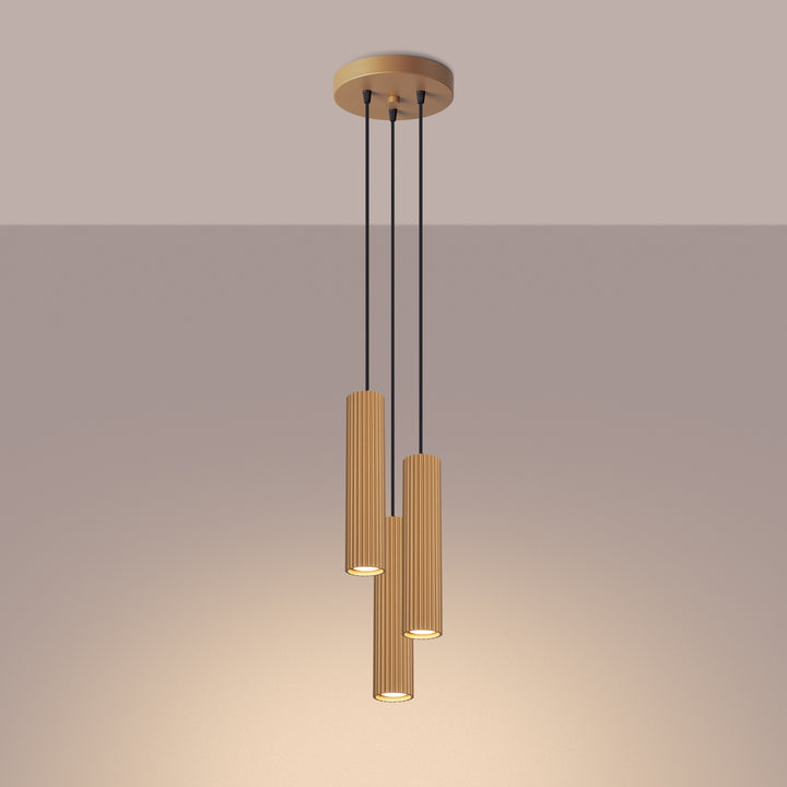 Lampa suspendata KARBON 3P aur