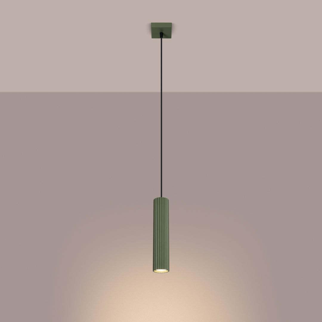 Pendul KARBON 1 verde masliniu