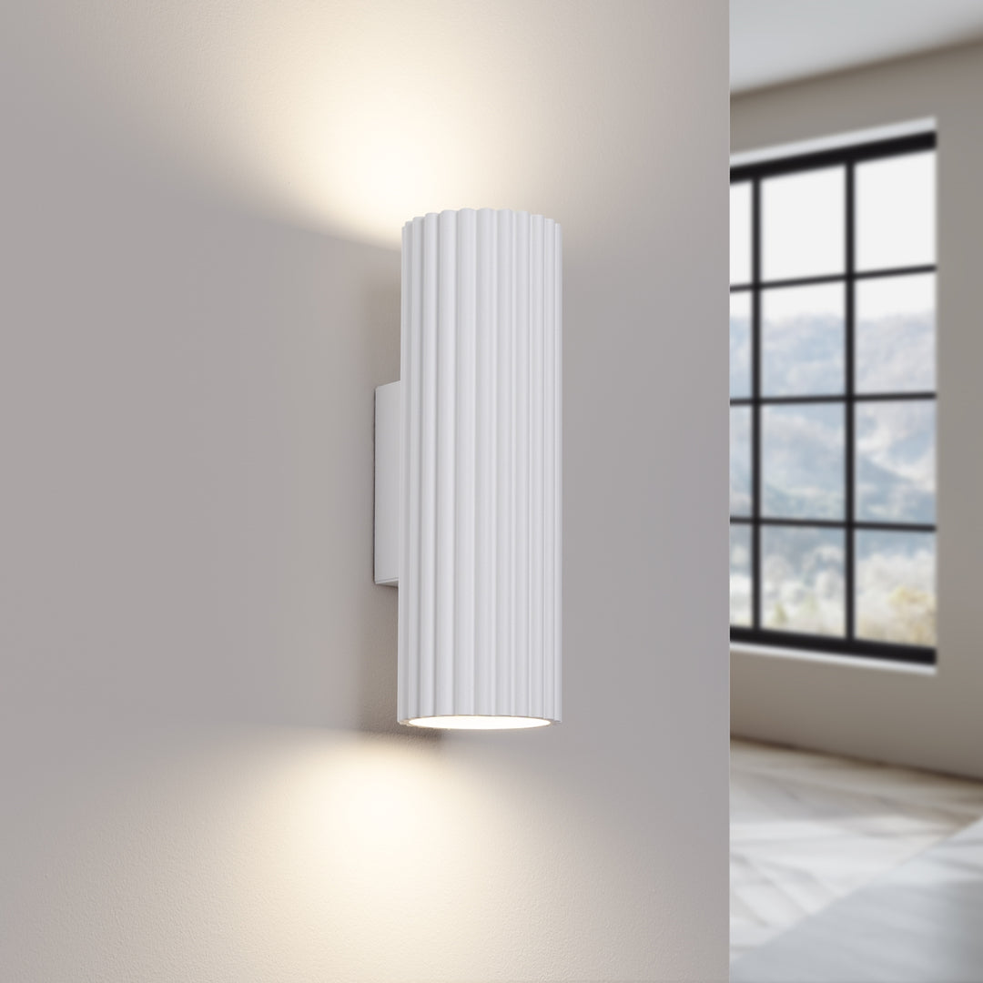 Lampa de perete KARBON 20 alb