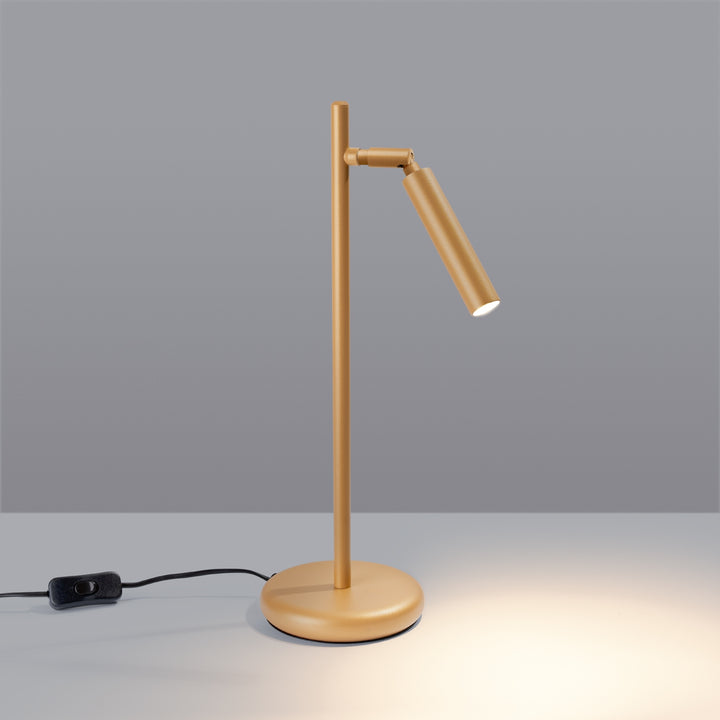 Lampa de birou PASTELO auriu