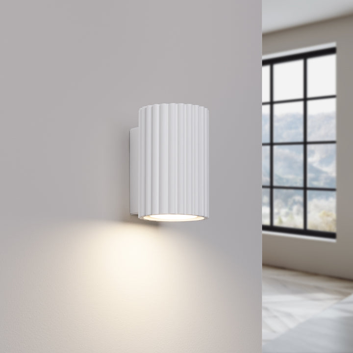 Lampa de perete KARBON 10 alb