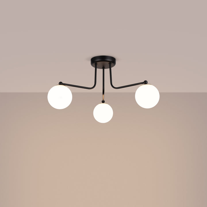 Candelabru ASTRAL 3 negru