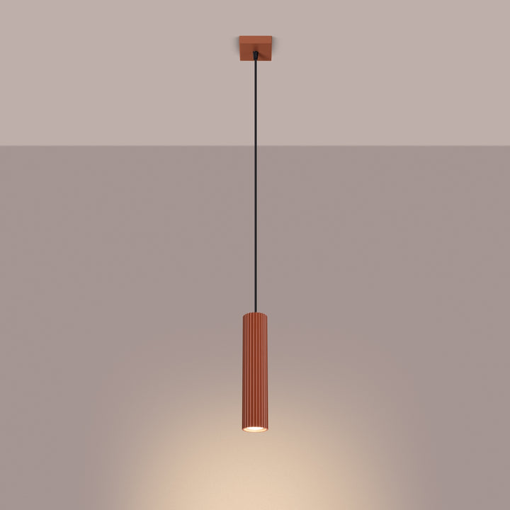 Pendul KARBON 1 rosu ocru
