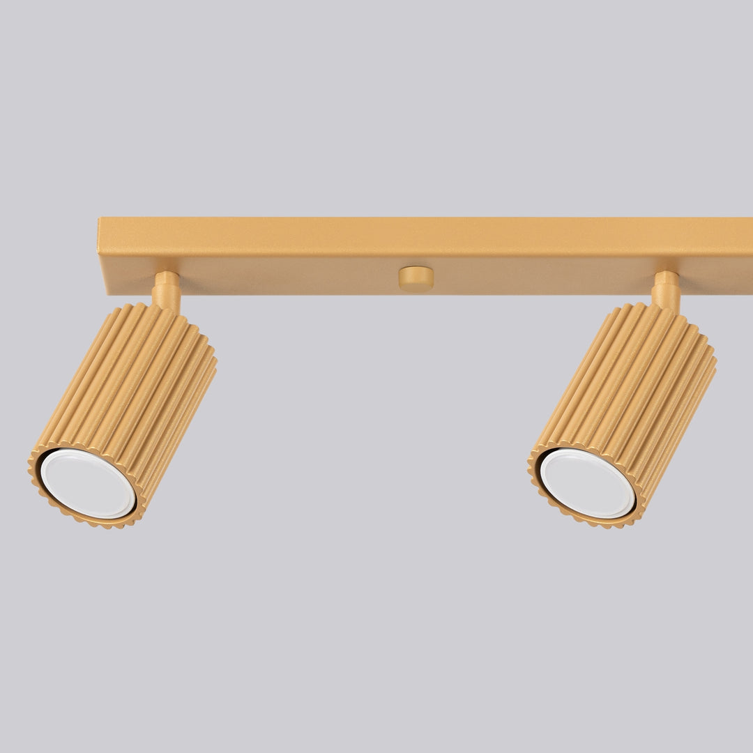 Plafoniera KARBON 4L auriu