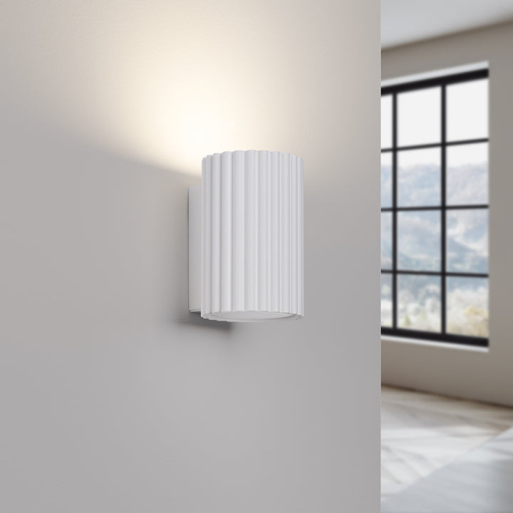 Lampa de perete KARBON 10 alb