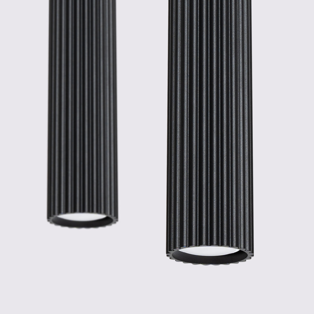 Lampa suspendata KARBON 2 negru