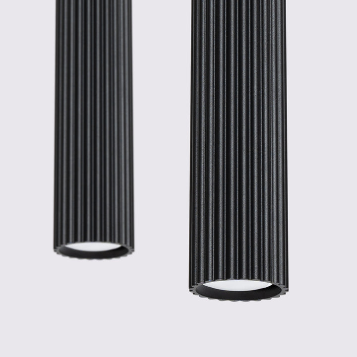 Lampa suspendata KARBON 2 negru