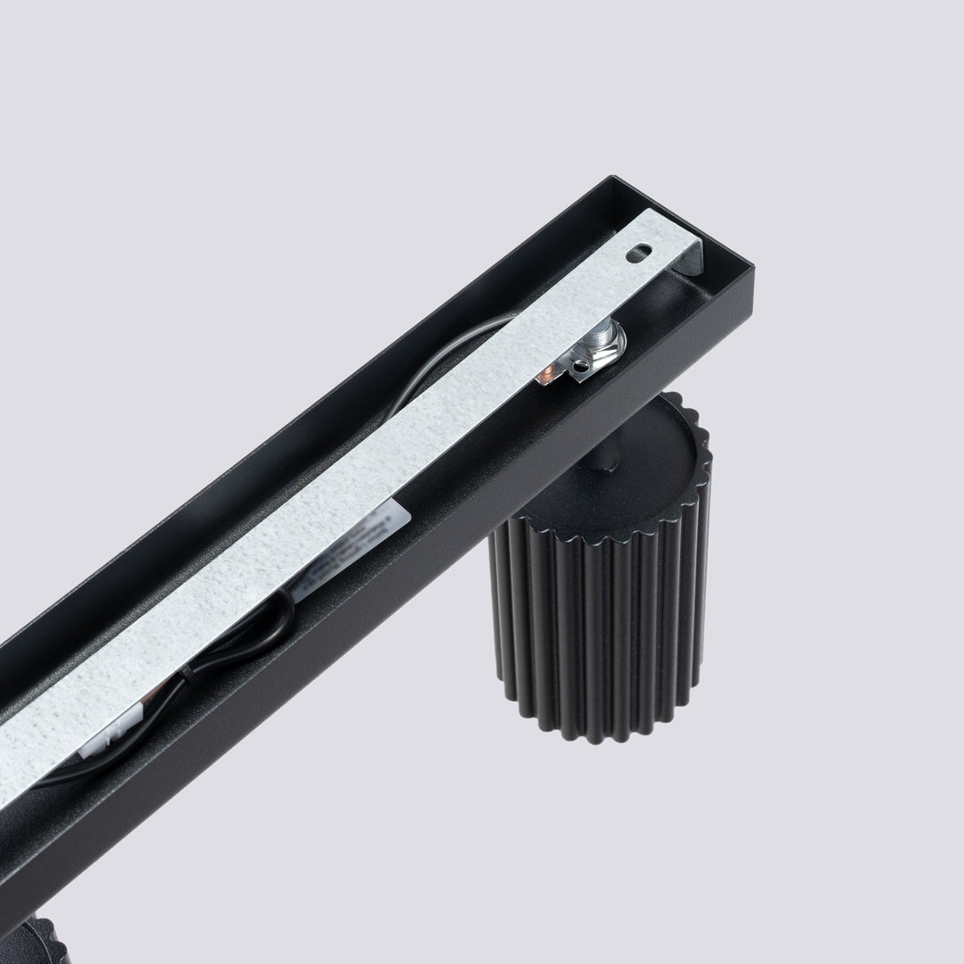 Plafoniera KARBON 3L negru