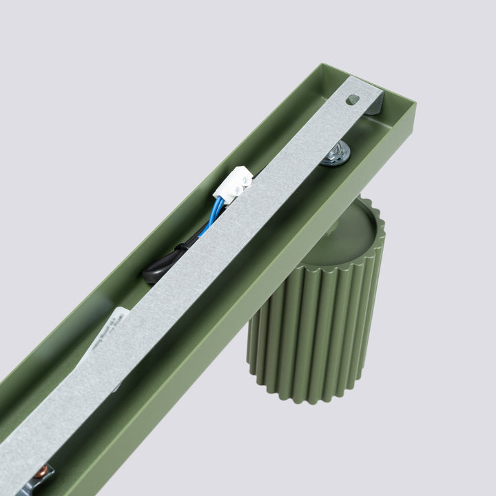 Plafoniera KARBON 4L verde masliniu