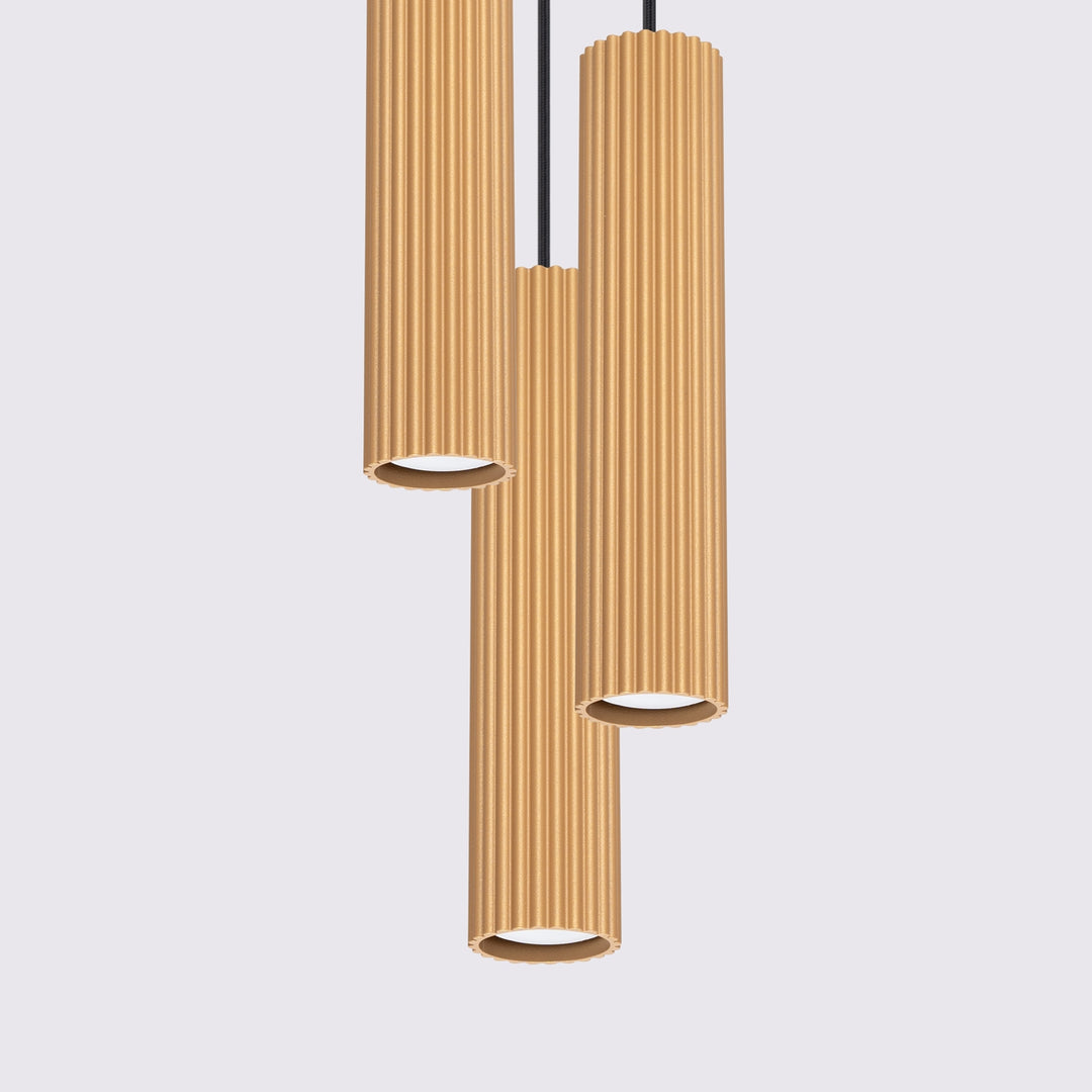 Lampa suspendata KARBON 3P aur