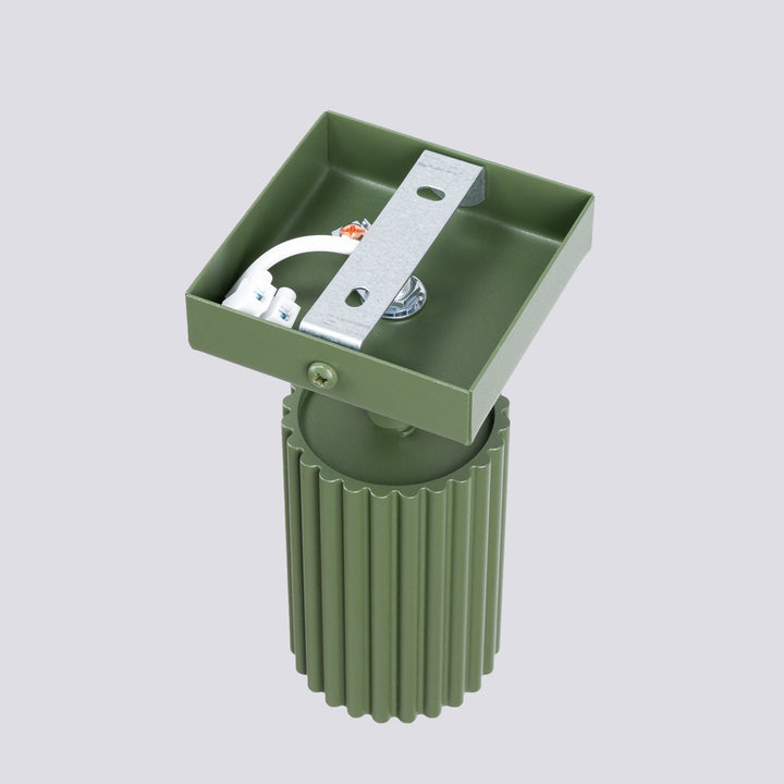 Lampa de perete KARBON verde masliniu
