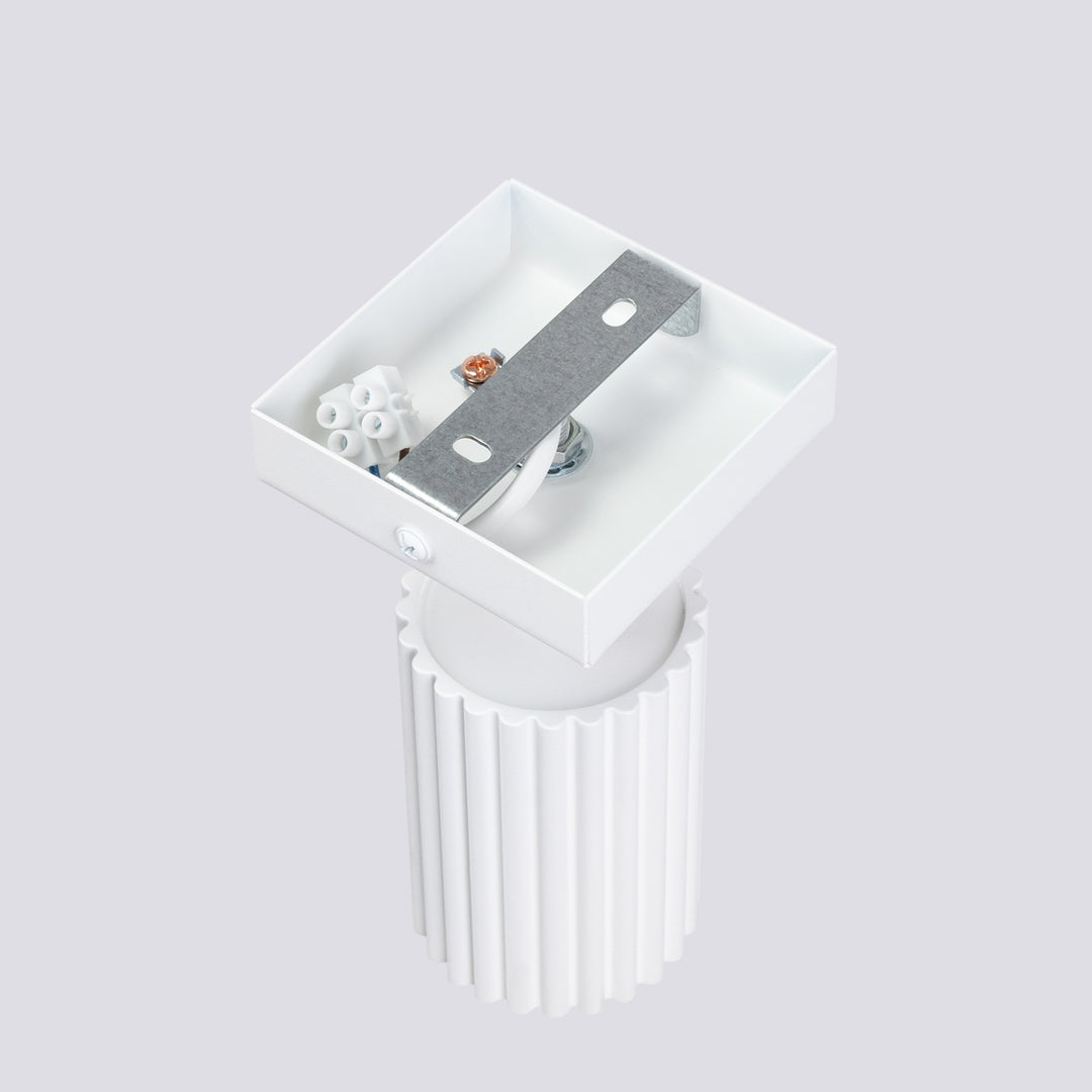 Lampa de perete KARBON alb