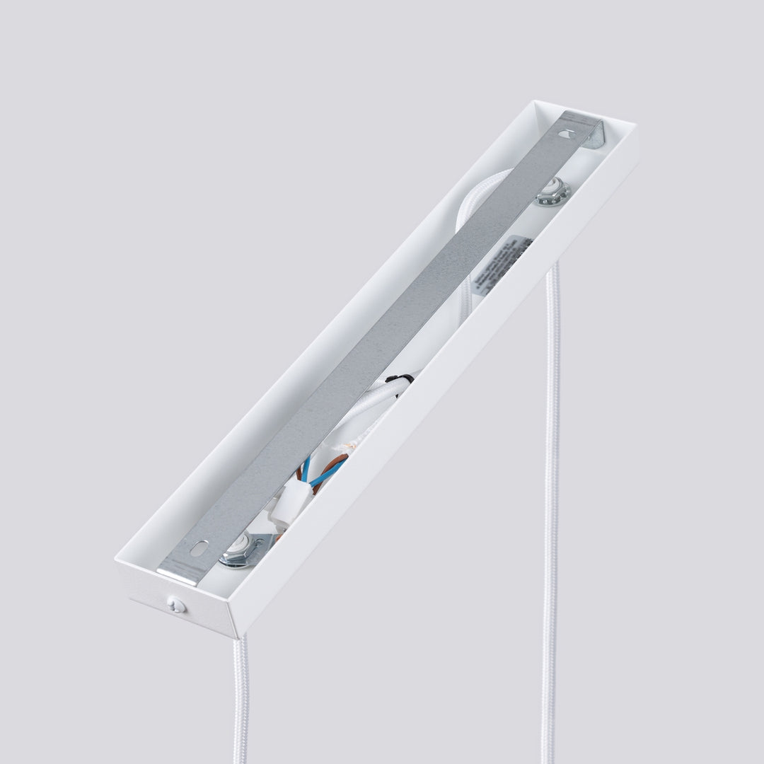 Lampa suspendata KARBON 2 alb