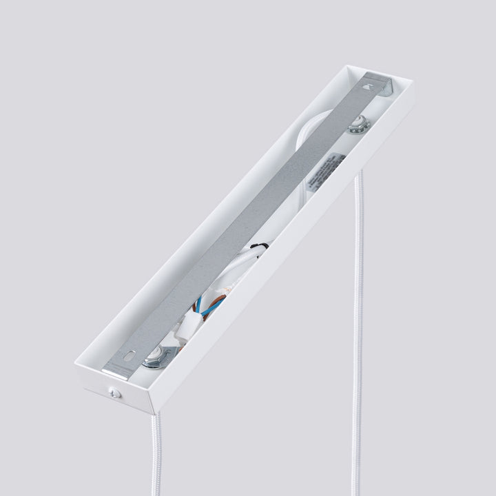 Lampa suspendata KARBON 2 alb