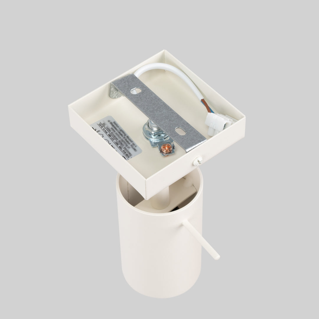 Aplica de perete tip spot ajustabila RING bej