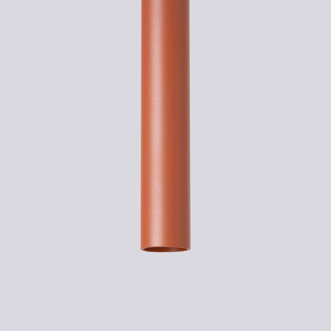 Lampa suspendata PASTELO 3P rosu ocru
