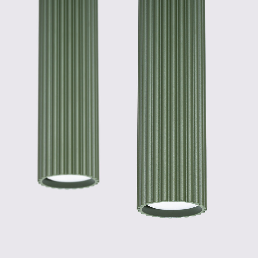 Lampa suspendata KARBON 2 verde masliniu
