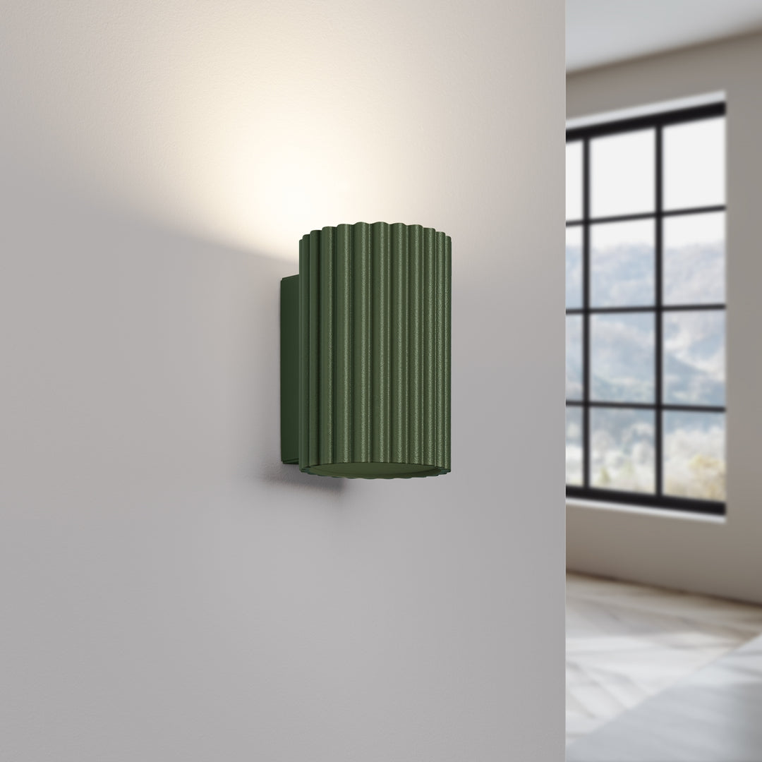 Lampa de perete KARBON 10 verde masliniu
