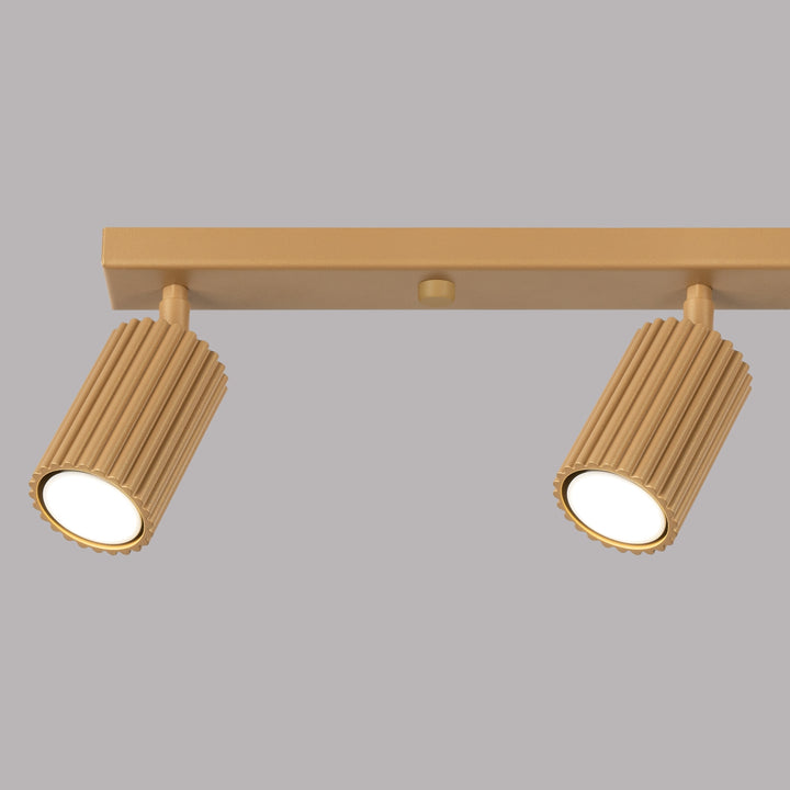 Plafoniera KARBON 4L auriu