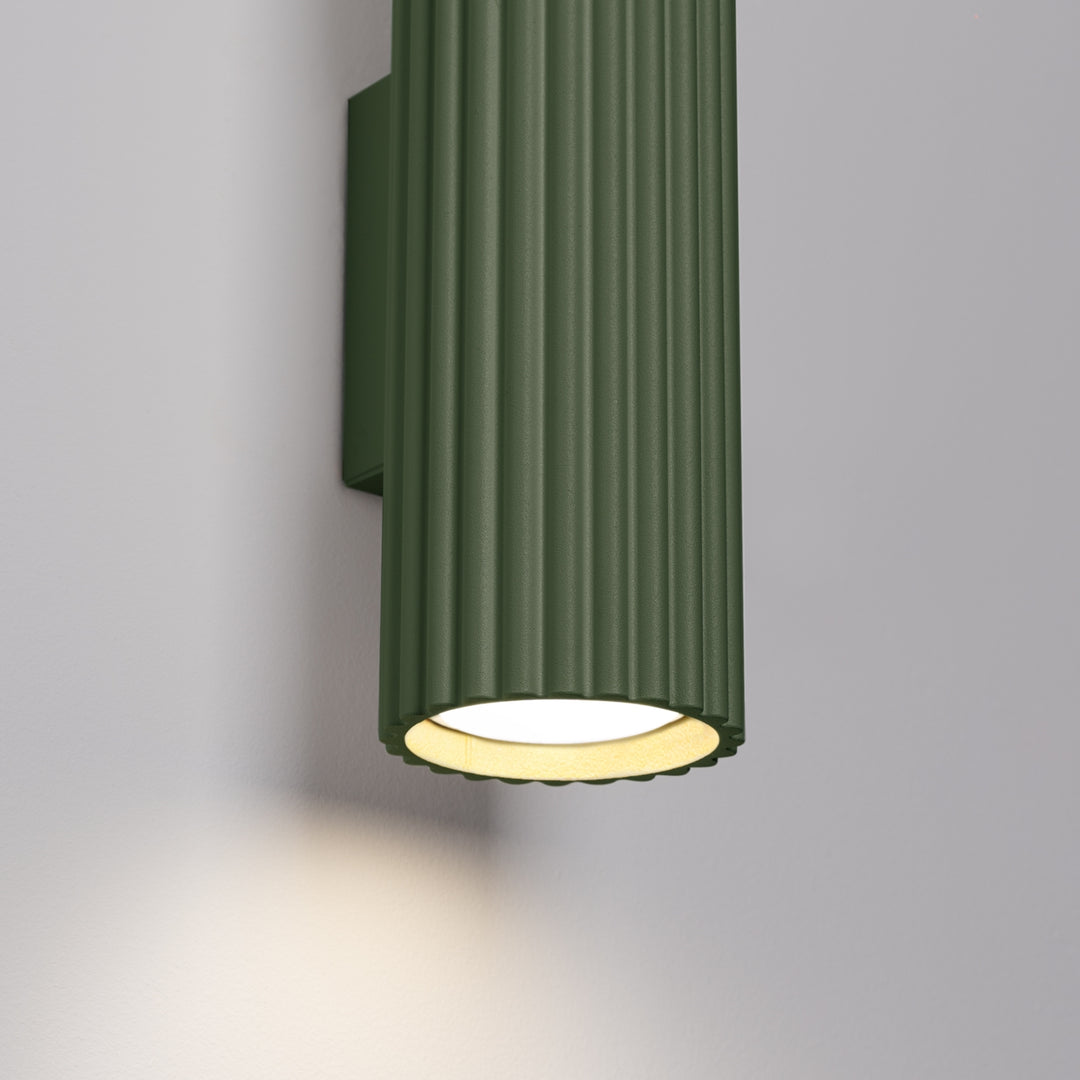Lampa de perete KARBON 20 verde masliniu