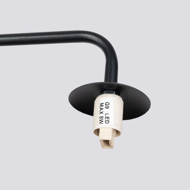 Lampa de perete ASTRAL 1 negru