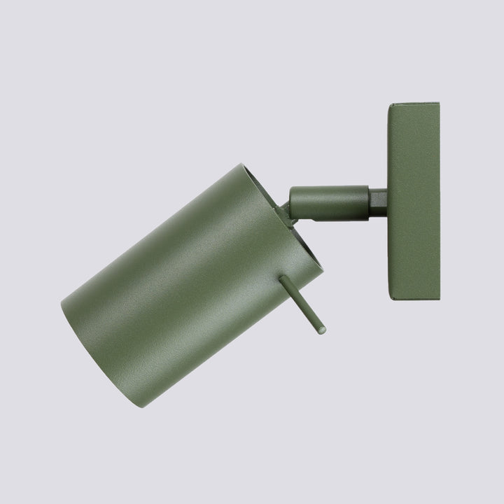 Aplica de perete tip spot ajustabila RING verde masliniu