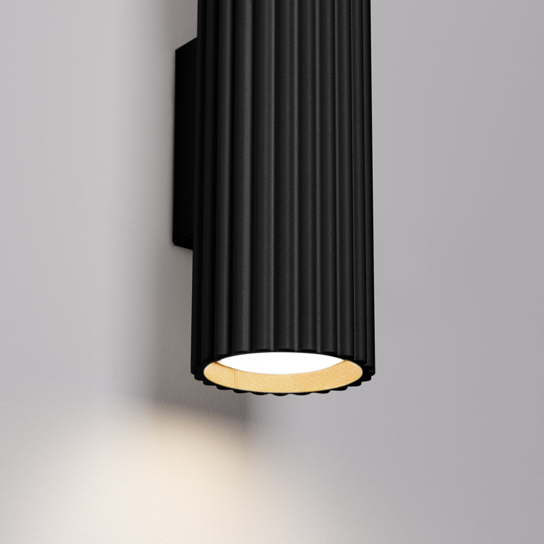Lampa de perete KARBON 30 negru