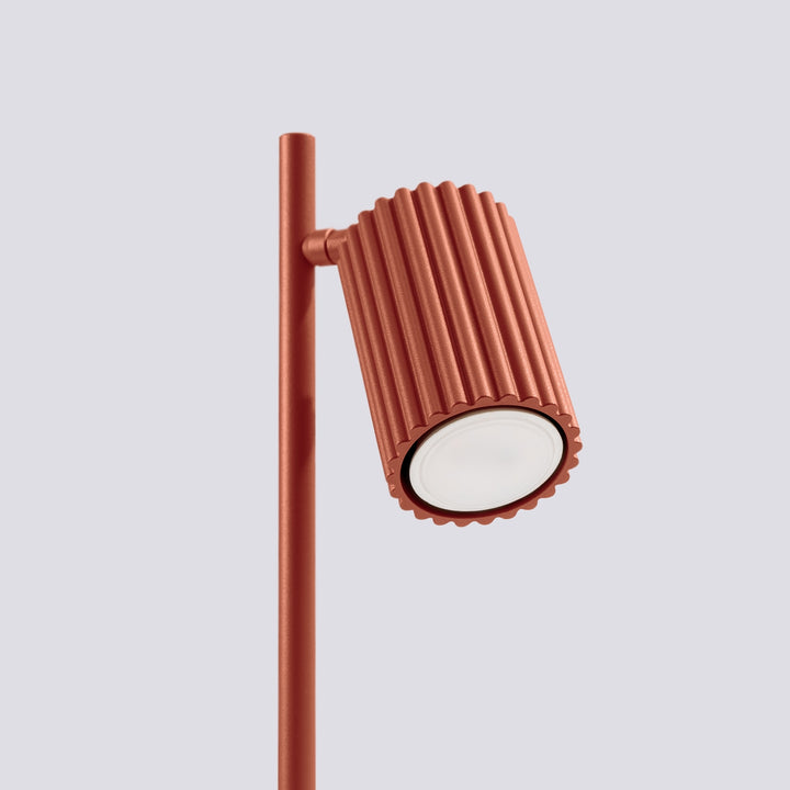 Lampa de masa KARBON ocru rosu