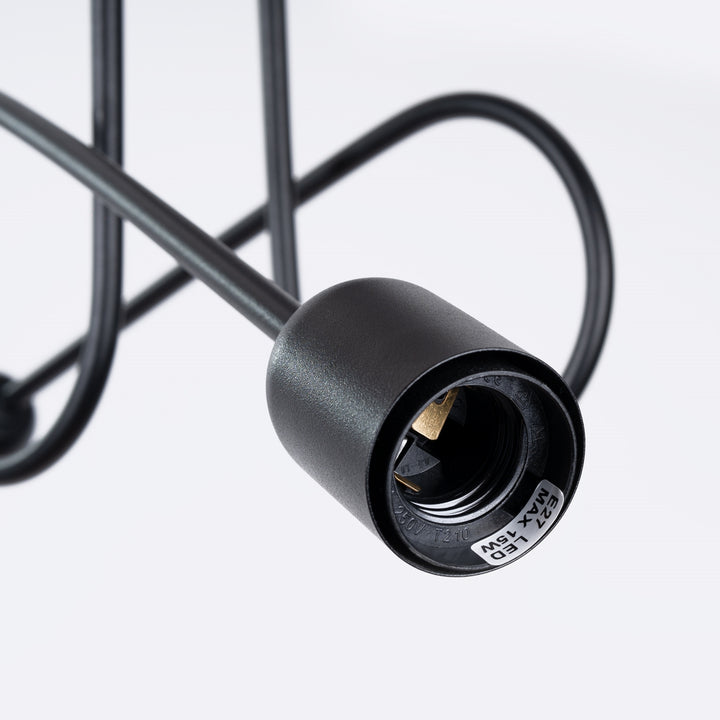 Lustra LOOP 2 negru