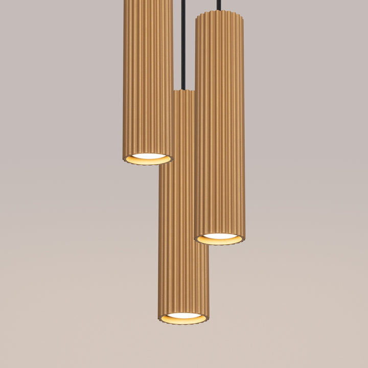 Lampa suspendata KARBON 3P aur