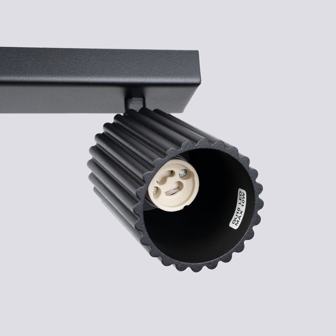 Plafoniera KARBON 2 negru